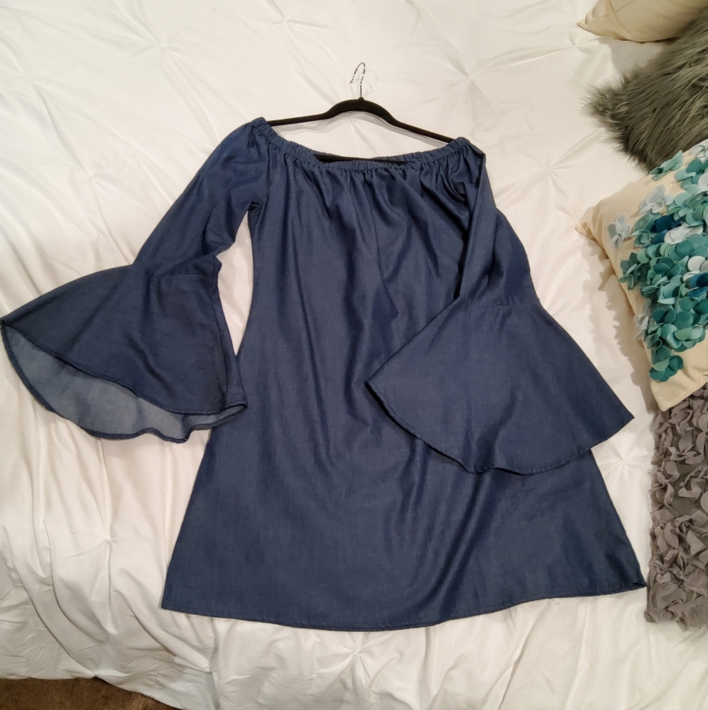 Denim dress